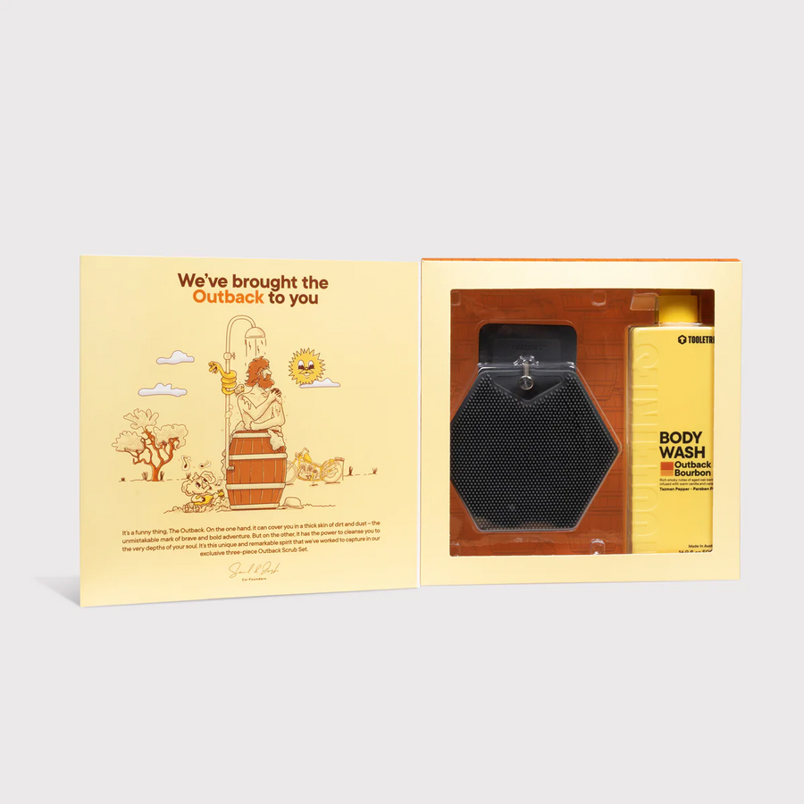 Tooletries - Outback Scrub Set - Charcoal