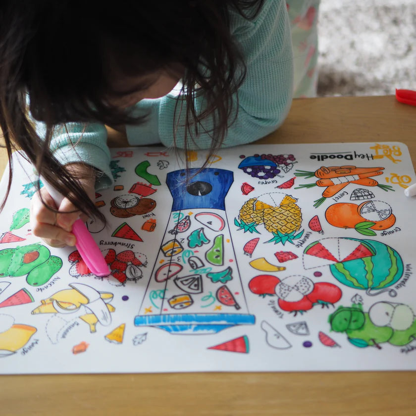 Hey Doodle - Breakfast Blend Classic Colouring & Doodle Mat