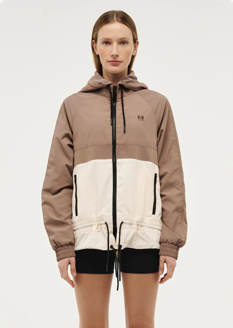 P.E Nation - MAN DOWN JACKET IN TAUPE
