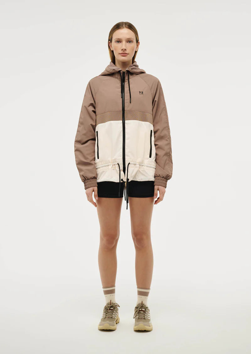 P.E Nation - MAN DOWN JACKET IN TAUPE