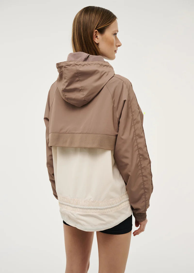 P.E Nation - MAN DOWN JACKET IN TAUPE