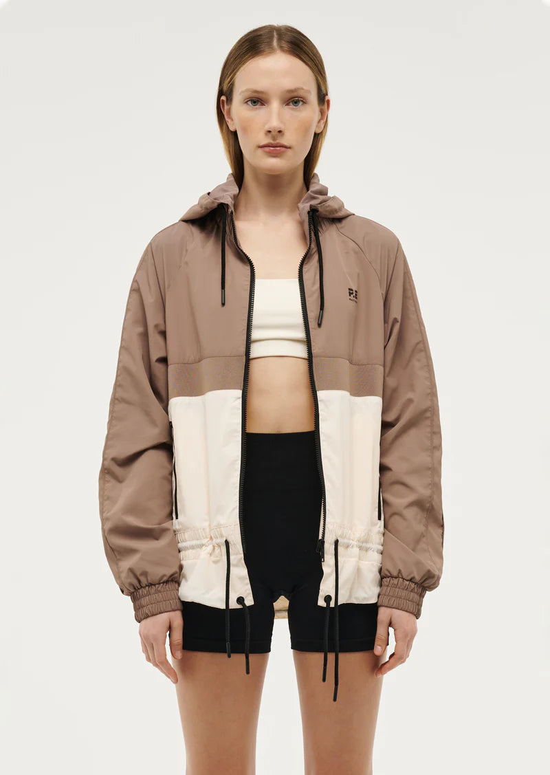 P.E Nation - MAN DOWN JACKET IN TAUPE