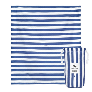 Dock & Bay - Picnic Blanket - Whitsunday Blue - XL