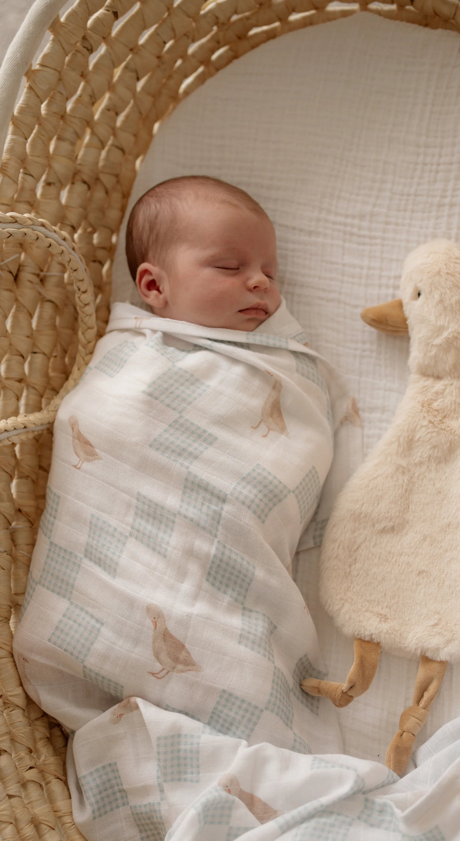 Pop Ya Tot - Goosey Gander Swaddle Wrap