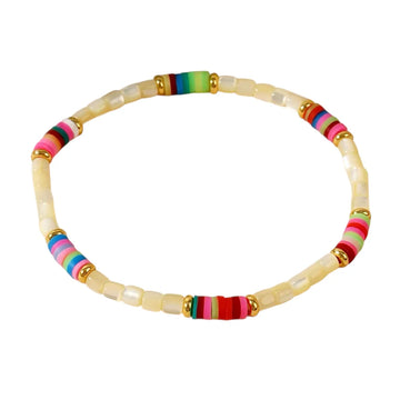 Pop Design - Butter Yellow Rainbow Bracelet