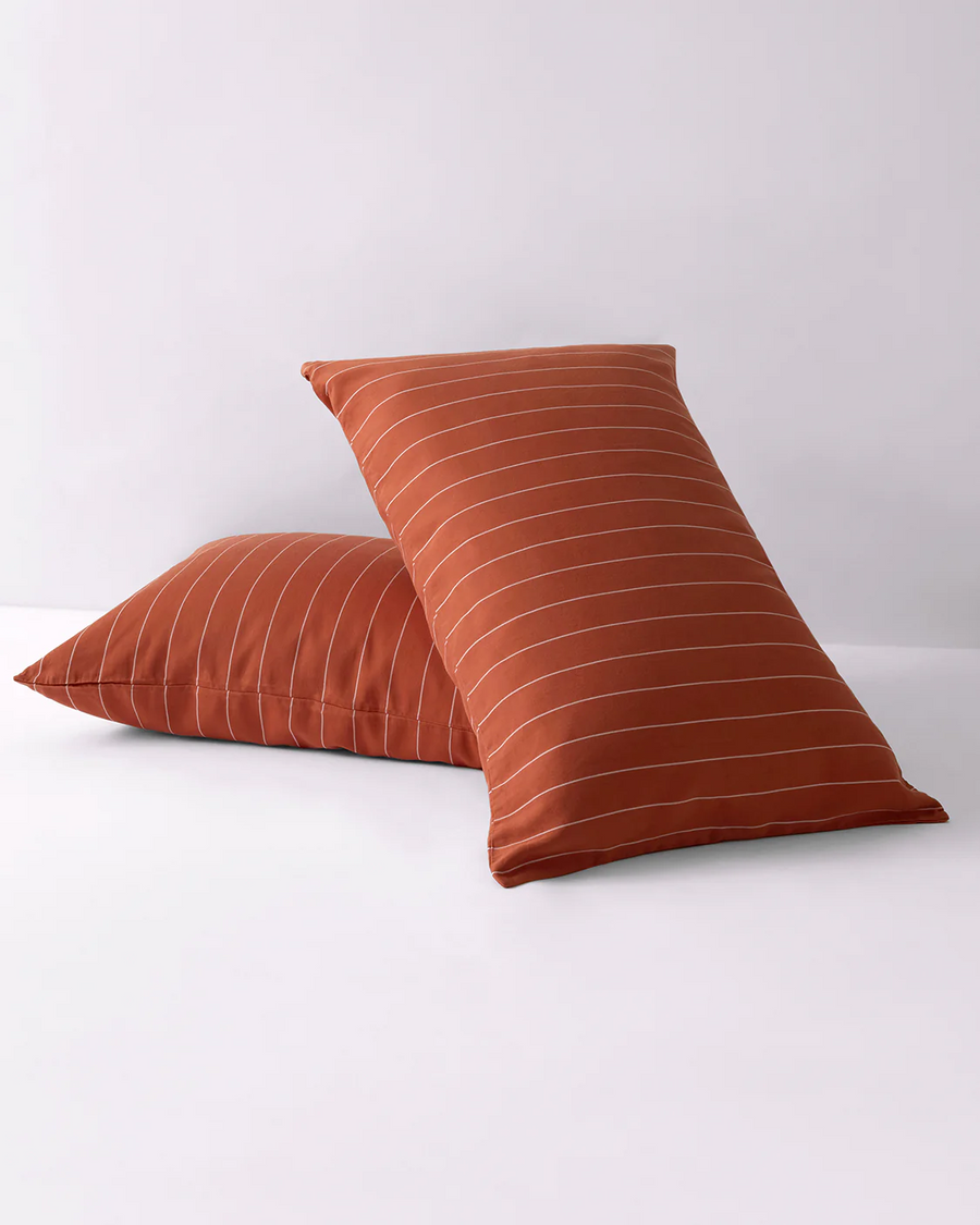Hommey - Pillowcase Pair - Sienna