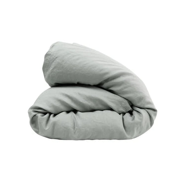 Society Of Wanderers - Pistachio Duvet Cover - Queen