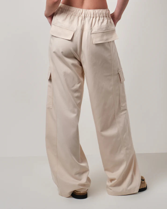 Walnut - Austin Pant - Cream