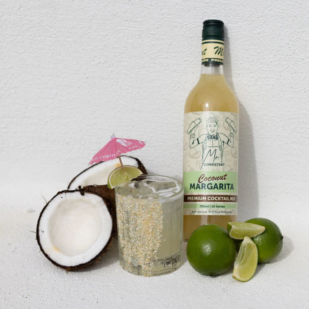 Mr Consistent - LOCAL PICK UP ONLY  - COCONUT MARGARITA COCKTAIL MIXER - 10 SERVES