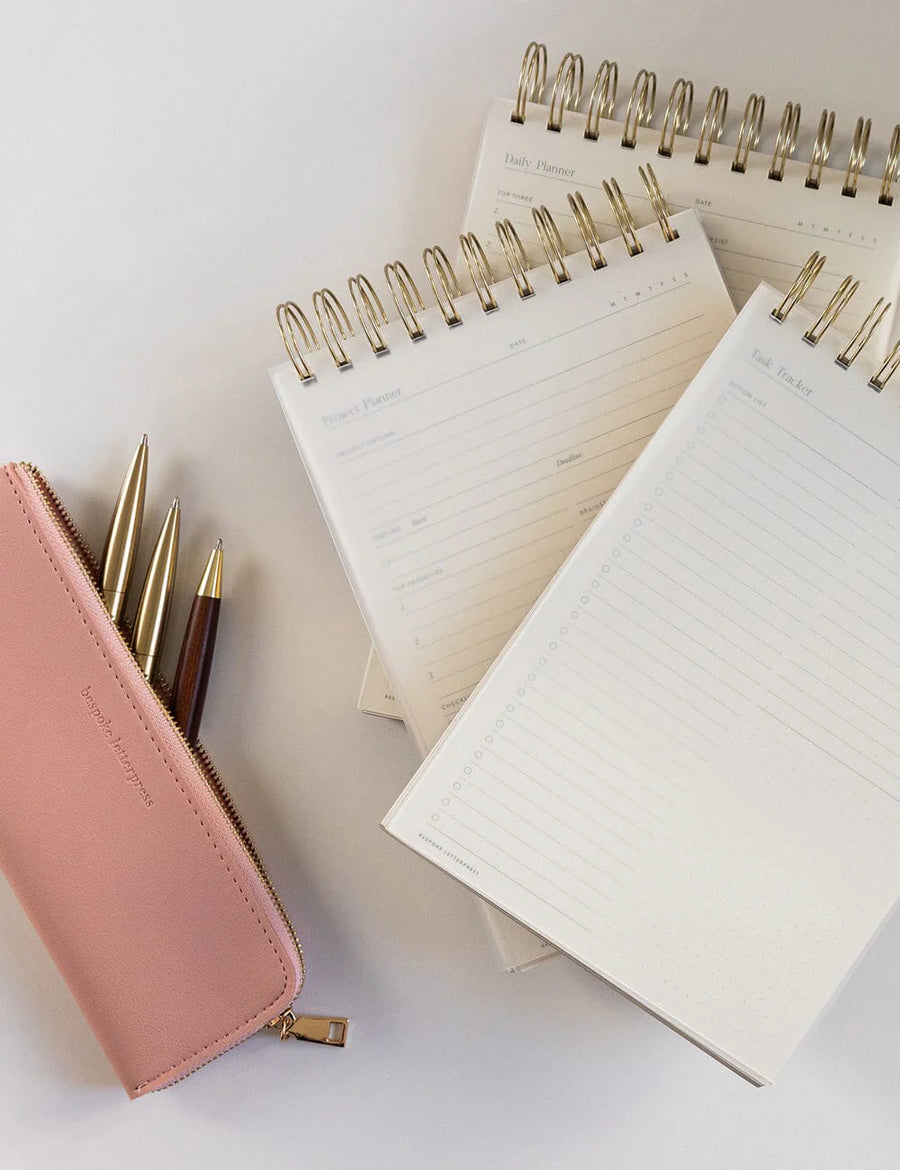 Bespoke Letterpress - Daily Planner Ringbound Notepad