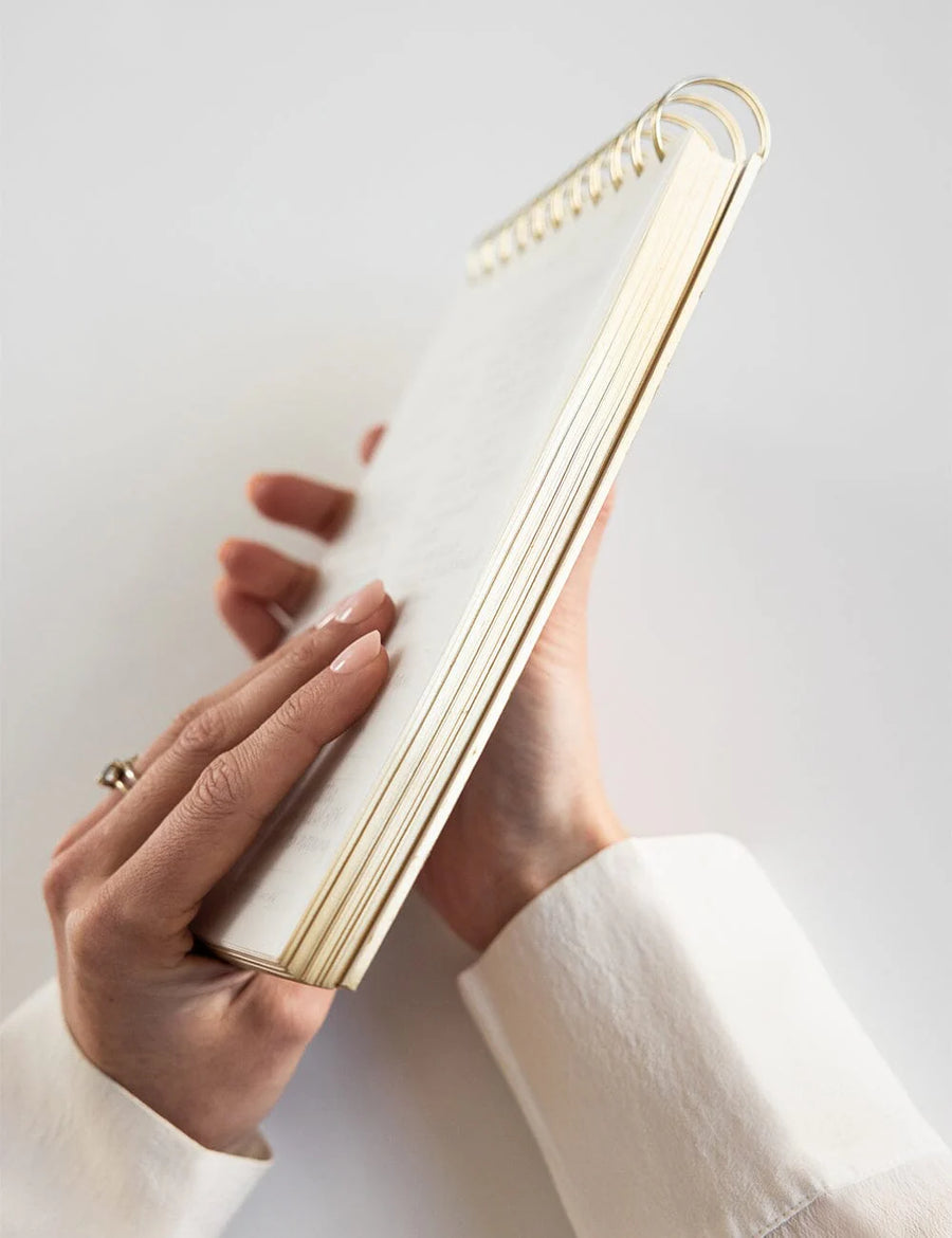 Bespoke Letterpress - Daily Planner Ringbound Notepad