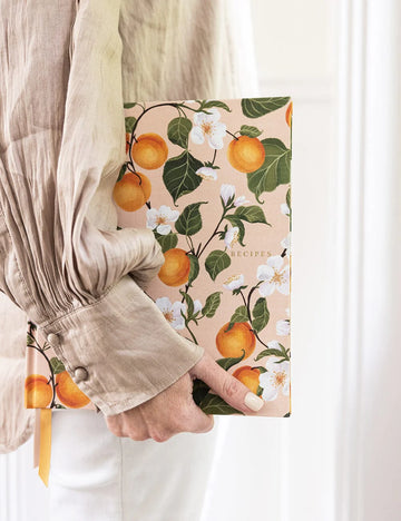 Bespoke Letterpress - Heirloom Recipe Book Journal - Peaches