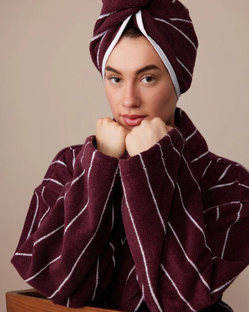 Hommey. - Hair Wrap - Merlot