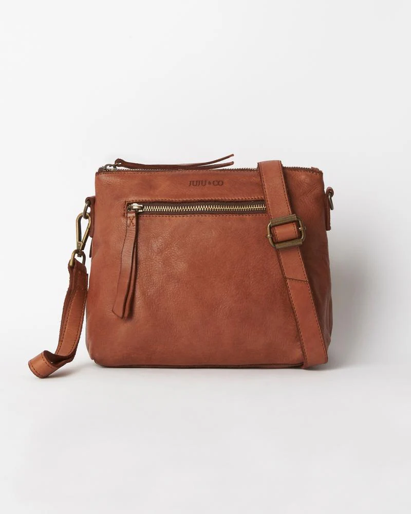 Juju & Co - Large Essential Pouch - Cognac