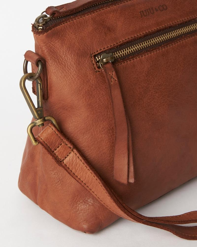 Juju & Co - Large Essential Pouch - Cognac