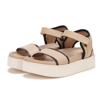 Rollie - Ace Sandal - Latte/Black