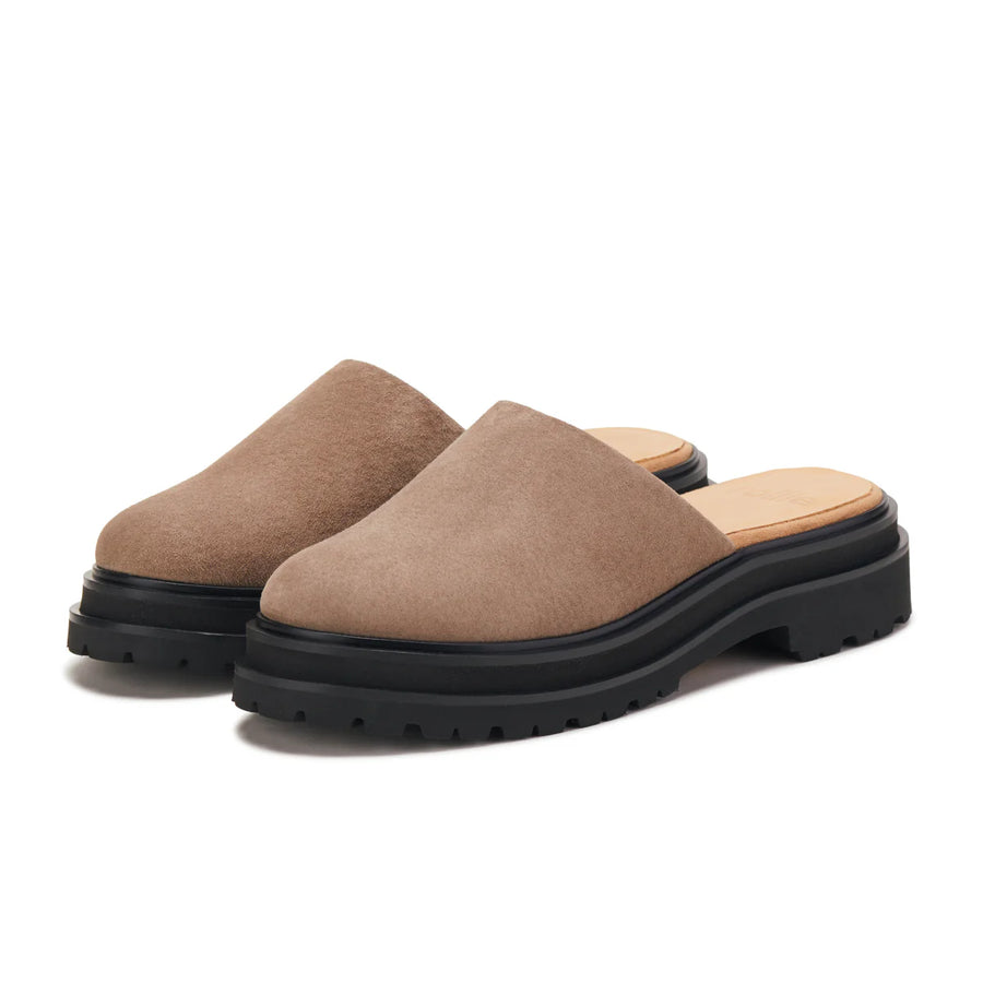 Rollie - Mule Step Taupe/Blk