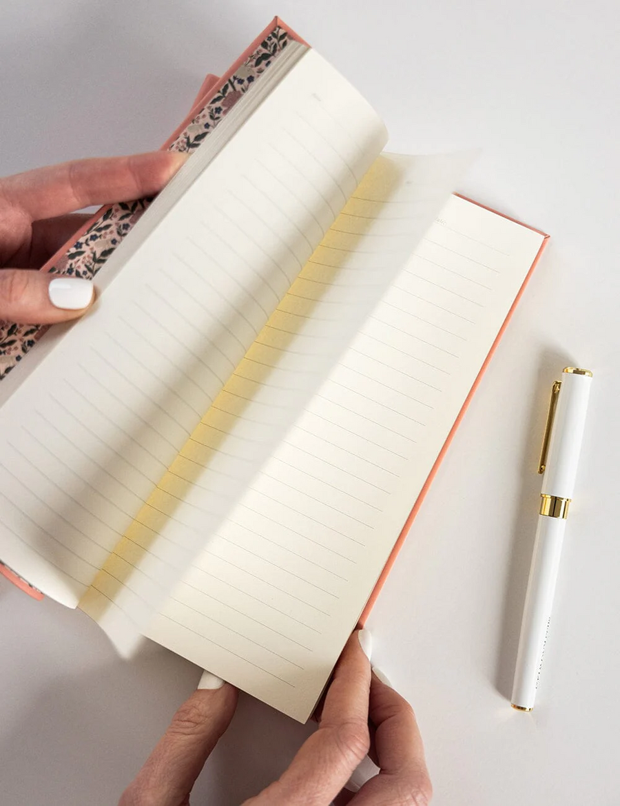 Bespoke Letterpress - Parfait Soft Cover Leather Notebook (Lined)