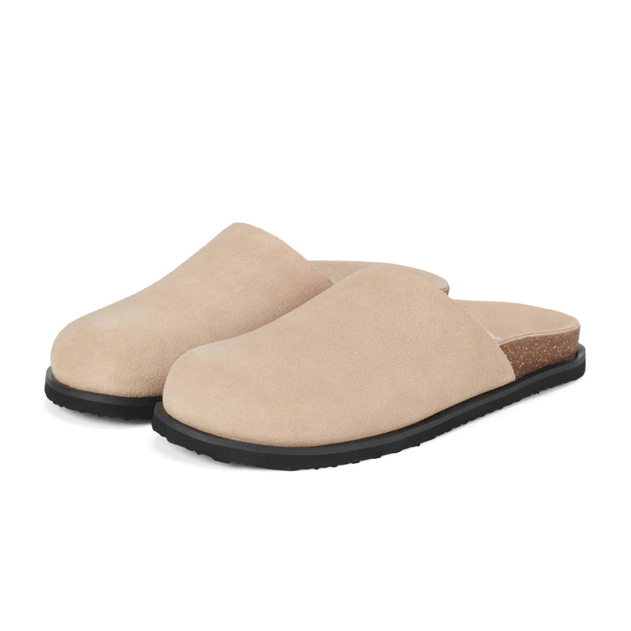 Rollie - Mills Mule - Camel Suede