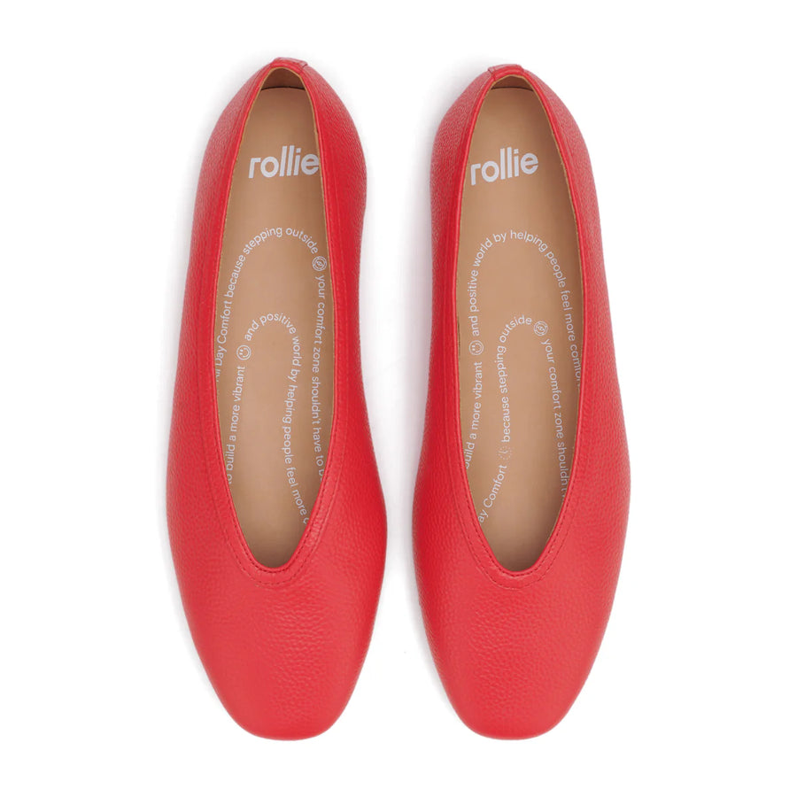 Rollie - Ballet V - Fiesta Red Tumble