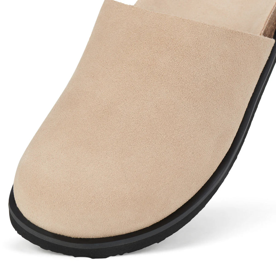 Rollie - Mills Mule - Camel Suede