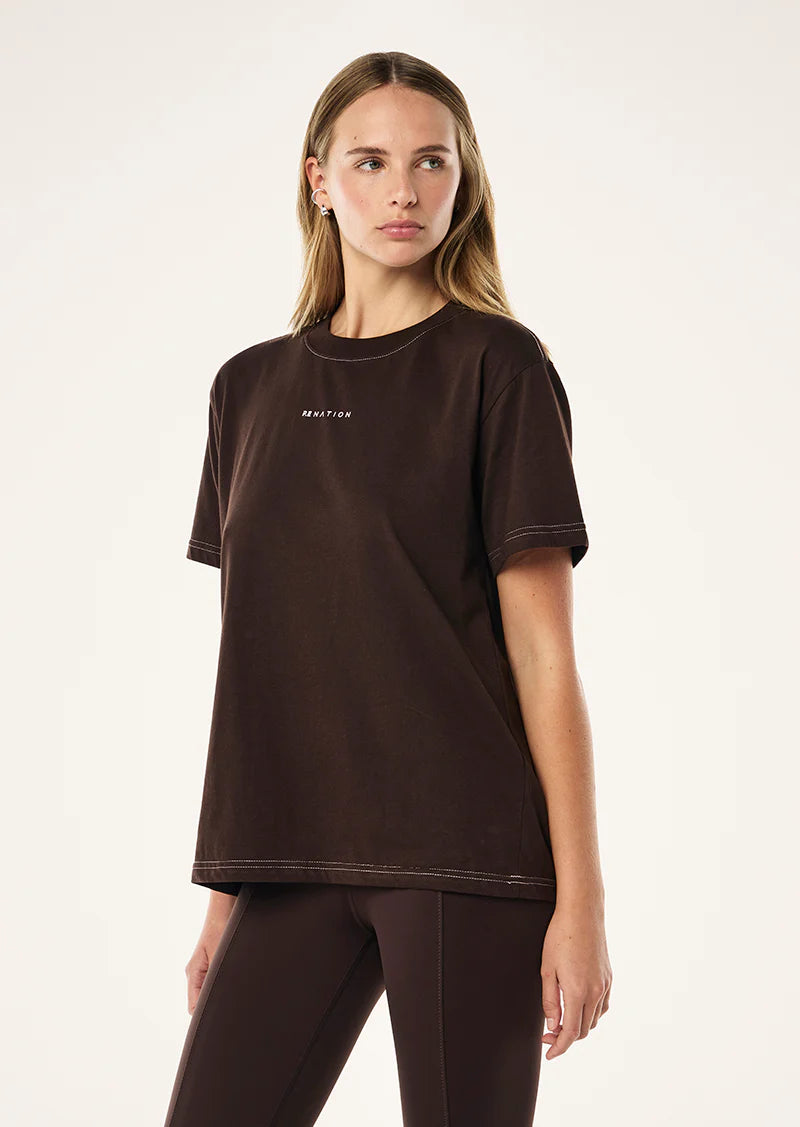 P.E Nation - Shift Tee - Espresso