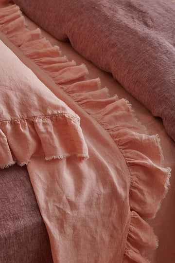 Society of Wanderers - Floss Ruffle Flat Sheet
