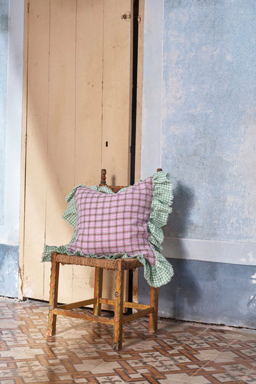 Society of Wanderers - Marmelatta Full Ruffle Cushion with Insert