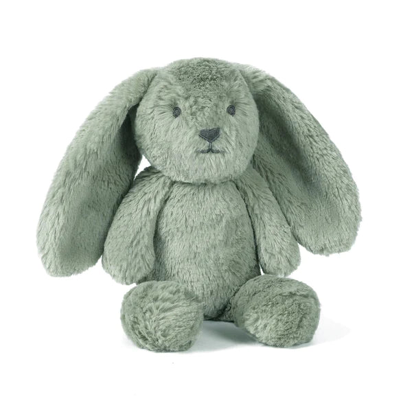 OB Designs - Little Beau Bunny Sage Soft Toy 10