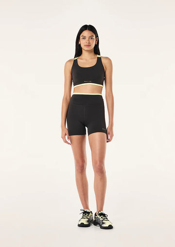 P.E Nation - Stellar 5 Inch Bike Short  - Smokestone/Lemonade