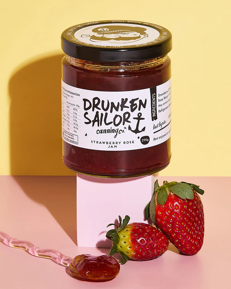 Drunken Sailor - Strawberry Rose Jam