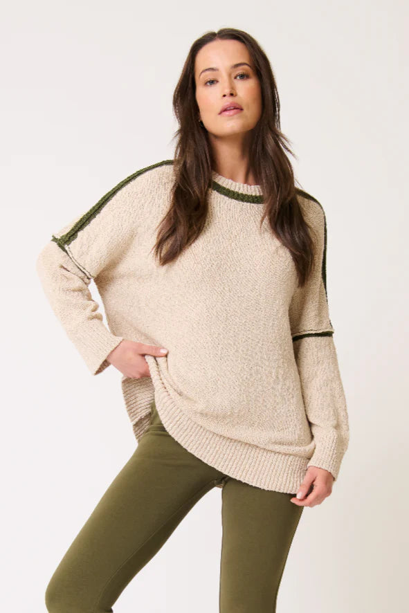 Cartel & Willow - Maeve Knit Sweater - Cream