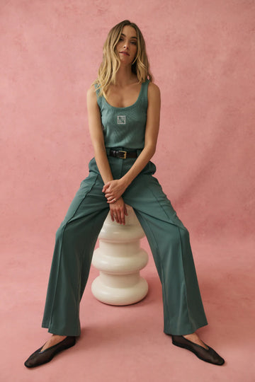 Cartel & Willow - Willa Pant - Alpine Mist