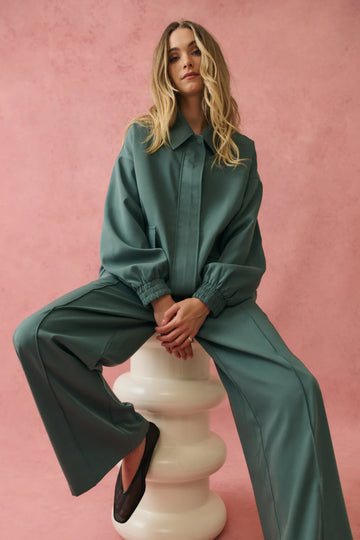 Cartel & Willow - Willa Jacket - Alpine Mist
