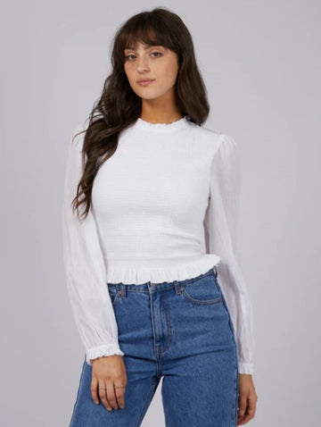 All About Eve - Audrina Top - White
