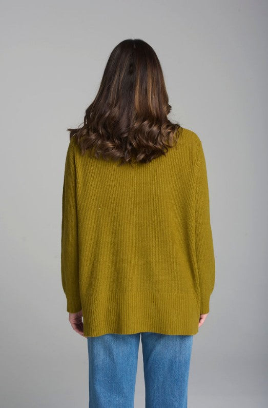 Cloth + Paper + Scissors - Rib Knit Jumper - Cardamon