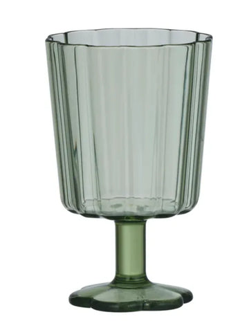 Coast To Coast Home - Carina Acrylic Wine Glass 8.5x16.5cm - Green