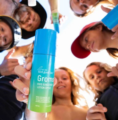 We Are Feel Good Inc - Groms Kids Sunscreen Lotion - SPF50+ - 100ml Roll On