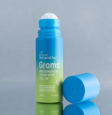 We Are Feel Good Inc - Groms Kids Sunscreen Lotion - SPF50+ - 100ml Roll On