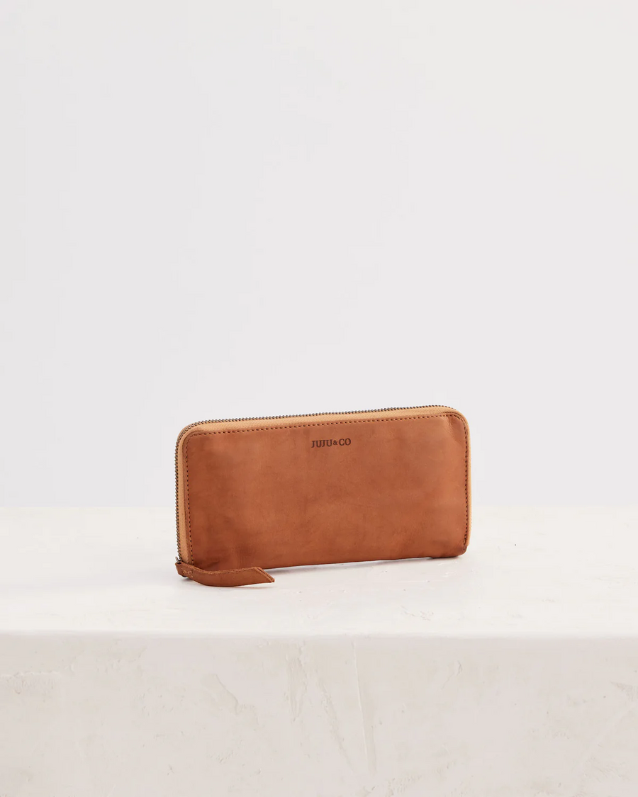 Juju & Co - Slim Wallet - Tan