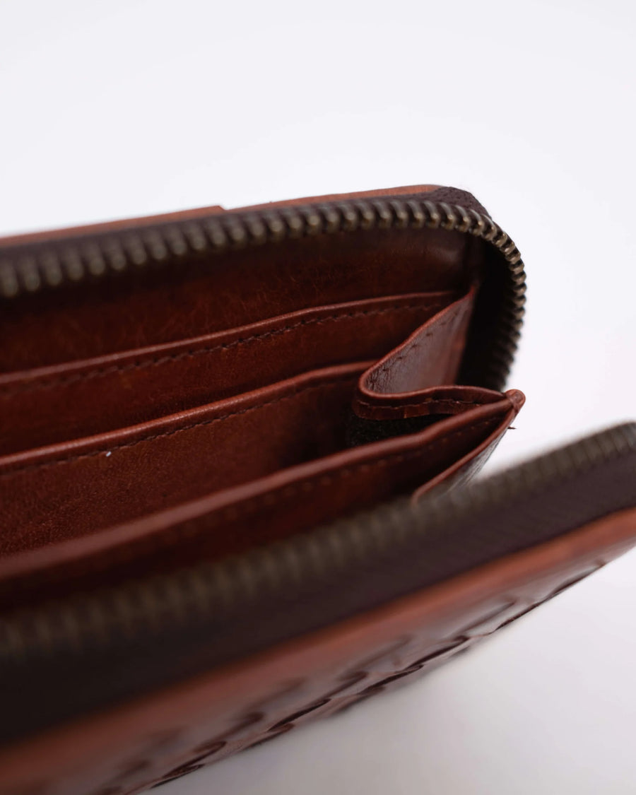 Juju & Co - Small Basque Wallet Amber