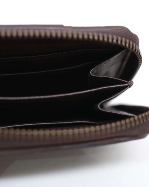 Juju & Co - Small Basque Wallet Chocolate – Clover and Co