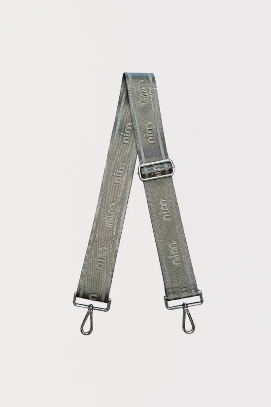 Nim - Shoulder Strap - Moss/ Silver Mono