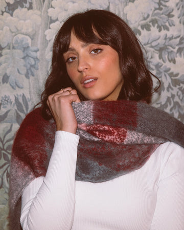 All About Eve - HOXTON LUXE SCARF CHECK