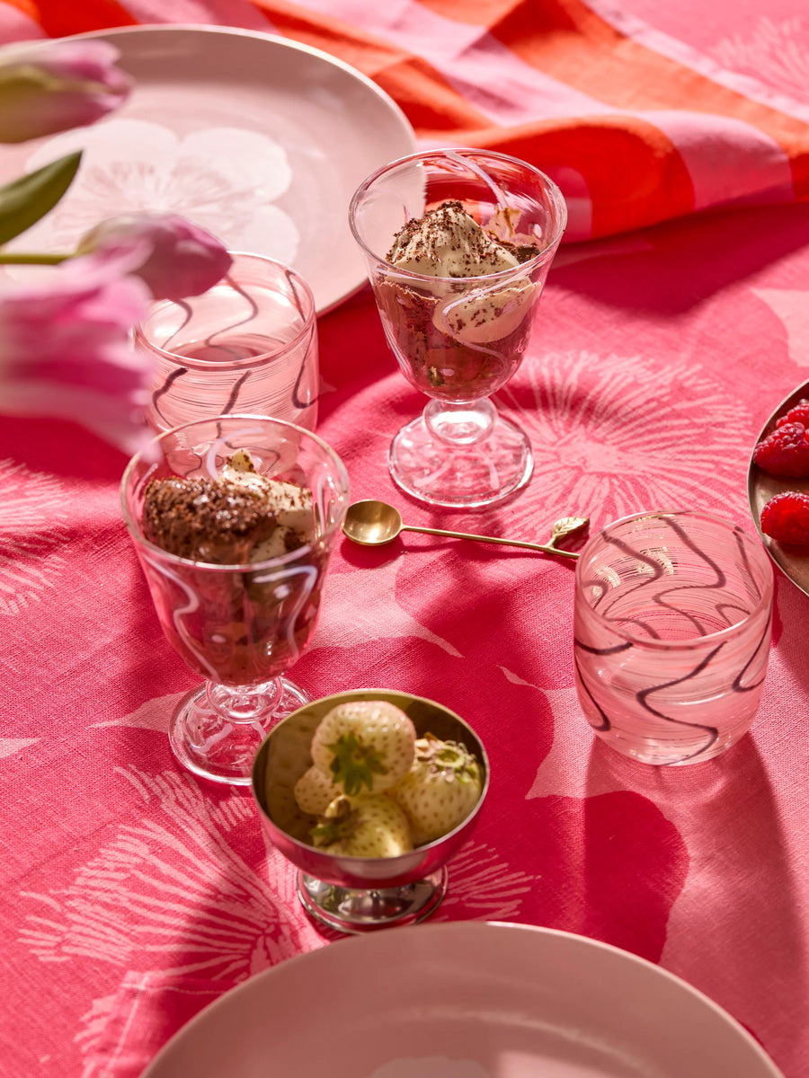 Bonnie & Neil - Jardin Pink Tablecloth - 350x170cm
