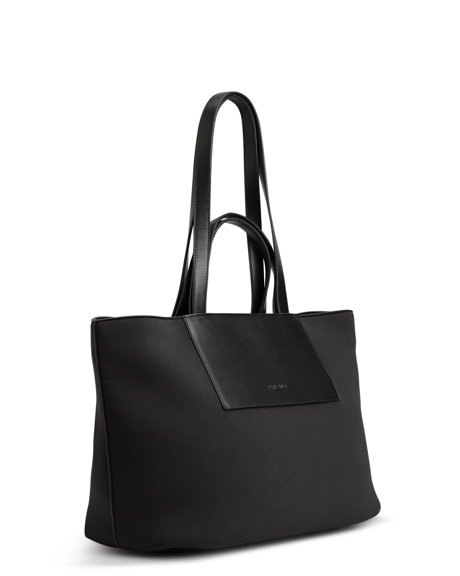 Prene Bags - The Blake Bag - Neoprene Tote Bag - Black