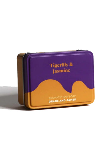 Grace & James - TIGERLILY & JASMINE - AROMATIC BAR SOAP 110G