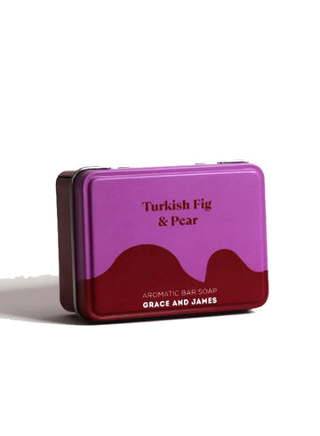 Grace & James - TURKISH FIG & PEAR - AROMATIC BAR SOAP 110G