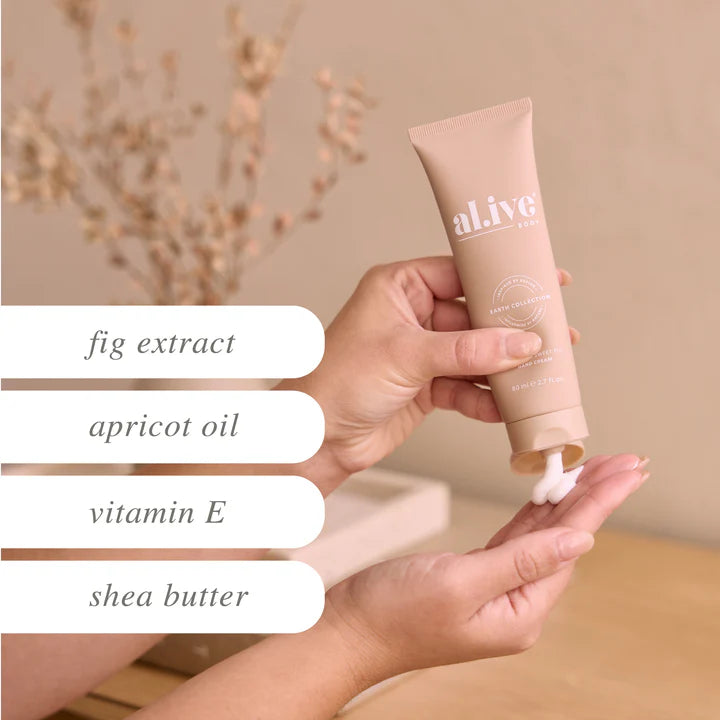 Al.ive Body - Hand Cream - Apricot & Sweet Fig