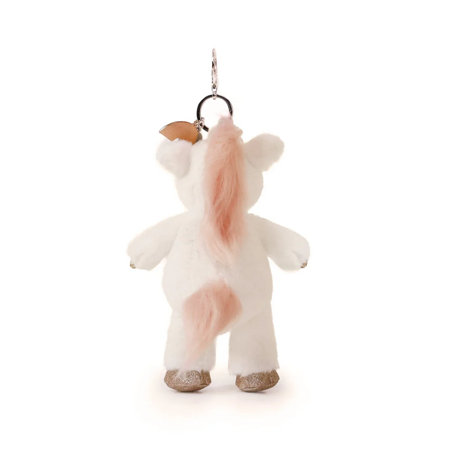 OB Designs - Misty Unicorn Bag Charm (Vegan Angora) - 7